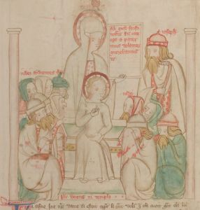 Bibliothèque nationale de France - fr. 400, fol. 46v - 14th century (second half)