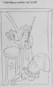 Bayerische Staatsbibliothek - Clm 146, fol. 33r - 14th century (second quarter)