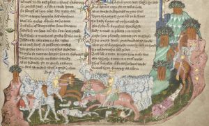 John Rylands Library - English MS 1, fol. 126r - 15th century (middle)