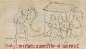 Kongelige Bibliotek - GKS 79 folio, fol. 75v - 1440 (circa)