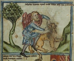 Badische Landesbibliothek - Karlsruhe 3378, fol. 97 - 14th century (middle)