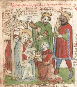 Bayerische Staatsbibliothek - Cgm 3974, fol. 12v - 1440 (circa)