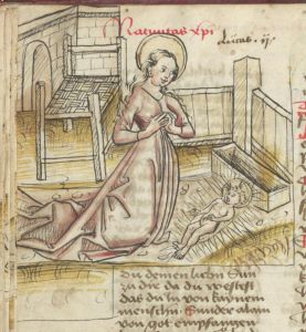 Universitätsbibliothek - germ. qu. 100, fol. 77v - 15th century (third quarter)