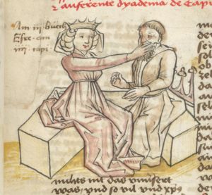 Universitätsbibliothek - germ. qu. 100, fol. 27r - 15th century (third quarter)