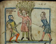 Badische Landesbibliothek - Karlsruhe 3378, fol. 81 - 14th century (middle)