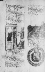 Trinity Hall - 12, fol. 73v - 1406