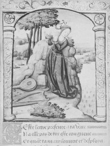 Ovid (Publius Ovidius Naso) p.167v - 16th century (early)
