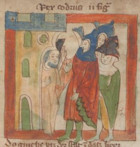 Bayerische Staatsbibliothek - Cgm 5249(44 a, fol. 5r - 14th century (second half)
