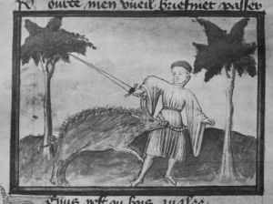Guillaume de Lorris and Jean de Meun p.103r - 1400 (circa)