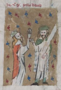 Stiftsbibliothek - Cod. 101, fol. 17r - 14th century (late)