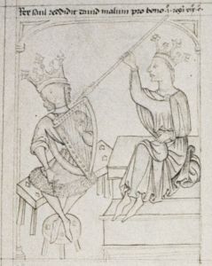 Bodleian Library - Douce 204, fol. 18v - 1430 (circa)