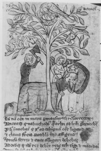 British Library - Harley MS 4996, fol. 25r - 14th century (second quarter)
