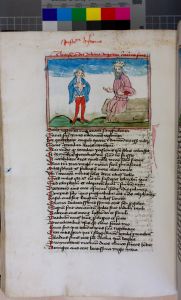 Konsistorialbibliothek (kept in the Stadtarchiv) - WD 107, fol. 81v - 15th century (middle)