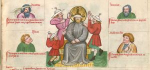 Bayerische Staatsbibliothek - Clm 3003, fol. 18r - 14th century (second half)