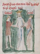 Stiftsbibliothek - Cod. 101, fol. 38r - 14th century (late)