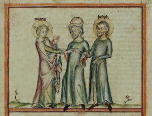 Badische Landesbibliothek - Karlsruhe 3378, fol. 16 - 14th century (middle)