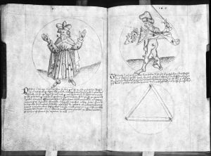 Scot, Michael p.100v-101r - 15th century