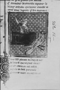 Bibliothèque de l'Arsenal - 5069, fol. 17r - 14th century (second quarter)