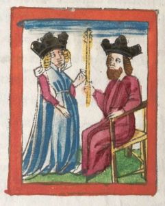 Bayerische Staatsbibliothek - Cgm 1126, fol. 213v - 1463
