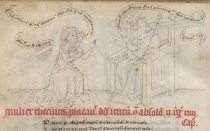 Kongelige Bibliotek - GKS 79 folio, fol. 91v - 1440 (circa)