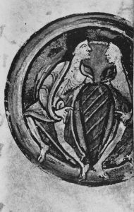 British Library - Cotton MS Nero C IV, fol. 42r - 1150 (circa)