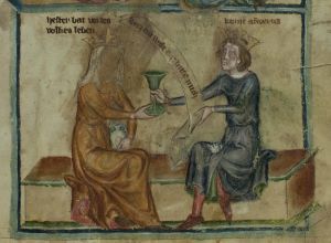 Badische Landesbibliothek - Karlsruhe 3378, fol. 137 - 14th century (middle)