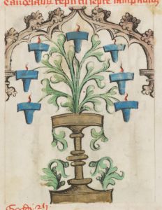 Benediktinerkollegium - Cod. membr. 8, fol. 13r - 1427