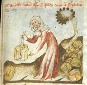 British Library - Harley MS 3240, fol. 39r - 14th century (fourth quarter)