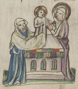 Universitätsbibliothek - Pal. germ. 432, fol. 57r - 1420 (circa)