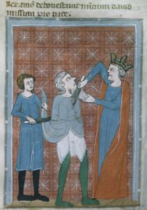 Biblioteca Corsiniana - 55.K.2 (Rossi 17), fol. 32r - 14th century (first half)