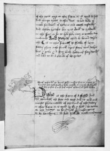 Trinity College Library - O.7.2, fol. 7v - 15th century