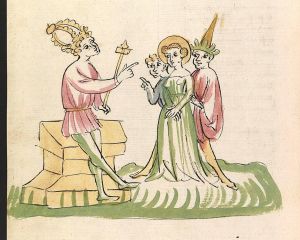Universitätsbibliothek - Pal. germ. 144, fol. 318v - 1419