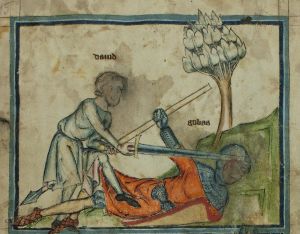 Badische Landesbibliothek - Karlsruhe 3378, fol. 45 - 14th century (middle)