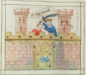 Bibliothèque nationale de France - fr. 188, fol. 28r - 15th century (middle)