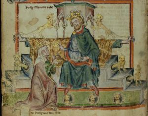 Badische Landesbibliothek - Karlsruhe 3378, fol. 148 - 14th century (middle)