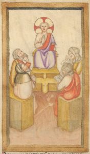 Bibliothèque de l'Arsenal - 593, fol. 39v - 14th century (second half)