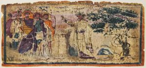 Biblioteca Ambrosiana - Cod. F 205 Inf., fol. 12 - 5th century (late)