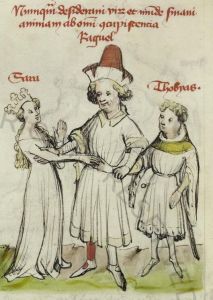 Biblioteca Apostolica Vaticana - Pal. lat. 413, fol. 9v - 15th century (early)