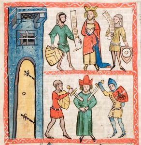 Universitäts- und Landesbibliothek - Hs 2505, fol. 45r - 1360 (circa)