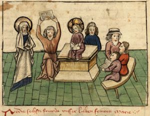 Provinzialbibliothek - 2 Ms. 46, fol. 121r - 1415 (circa)