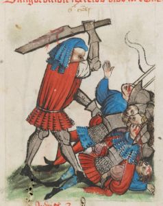 Benediktinerkollegium - Cod. membr. 8, fol. 18r - 1427
