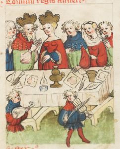 Benediktinerkollegium - Cod. membr. 8, fol. 43r - 1427