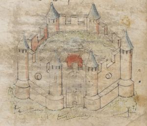British Library - Add MS 11575, fol. 13v - 1410 (circa)