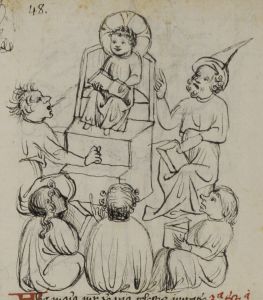 Stiftsbibliothek - Cod. 166, fol. 48r - 15th century (early)