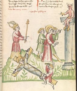 Universitätsbibliothek - Pal. germ. 144, fol. 366r - 1419