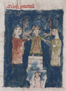 Stiftsbibliothek - Cod. 101, fol. 50v - 14th century (late)