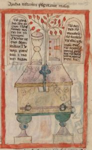 Biblioteca Apostolica Vaticana - Reg. lat. 99, fol. 12v - 1428