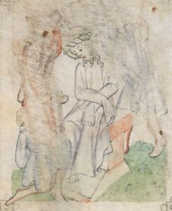 British Library - Sloane MS 361, fol. 23v - 15th century (first half)