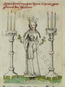 Biblioteca Apostolica Vaticana - Pal. lat. 413, fol. 14v - 15th century (early)