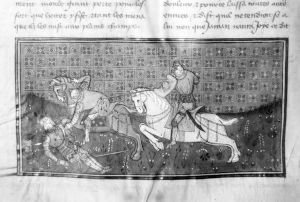 Trinity College Library - O.4.26, fol. 80v - 14th century
